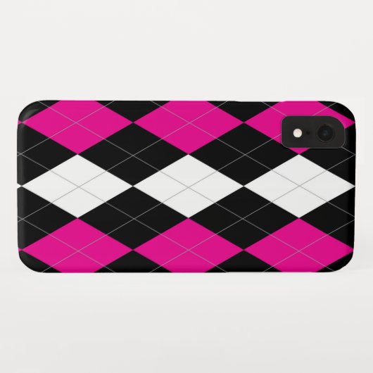 Rebel Argyle iPhone Case (Achterkant (horizontaal))