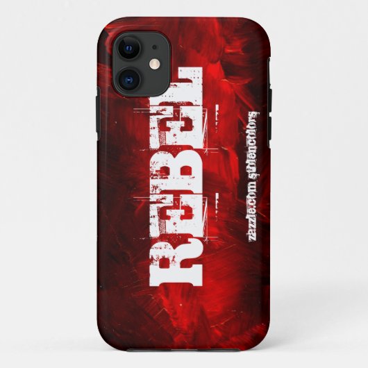 Rebel Case-Mate iPhone Case (Achterkant)