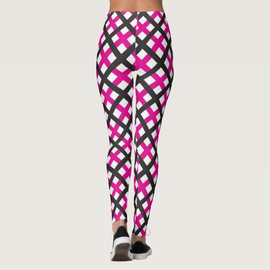 Rebel Chic Neoplaid Leggings (Achterkant)