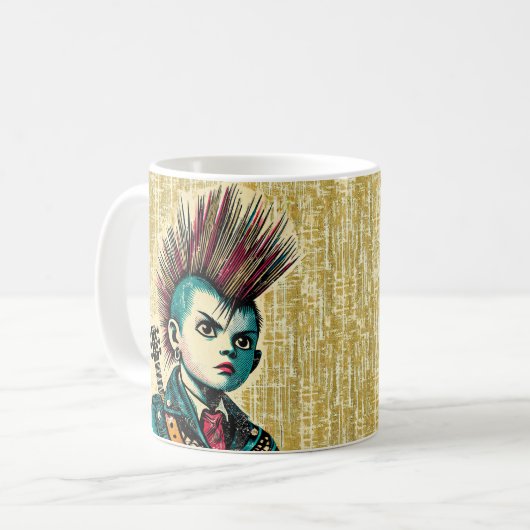 Rebel design Classic Mok, 325 ml Koffiemok (Voorkant links)