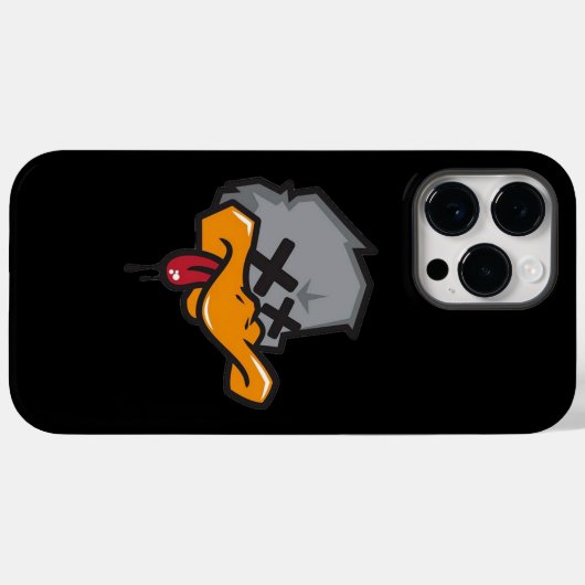 Rebel Duck Case-Mate iPhone Case (Achterkant (horizontaal))