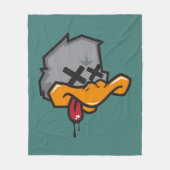 Rebel Duck Fleece Deken (Voorkant)