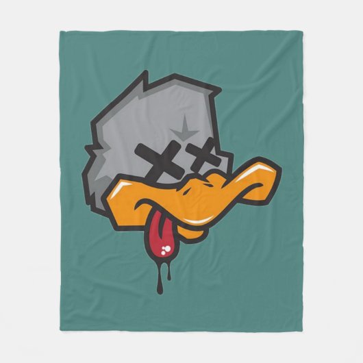 Rebel Duck  Fleece Deken (Voorkant)