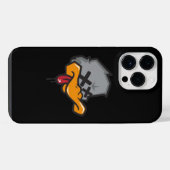 Rebel Duck iPhone Hoesje (Achterkant horizontaal)