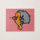 Rebel Duck  Legpuzzel (Horizontaal)