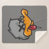 Rebel Duck  Sherpa Deken (Voorkant (horizontaal))