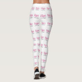 Rebel en Mooie Patroon Leggings (Achterkant)