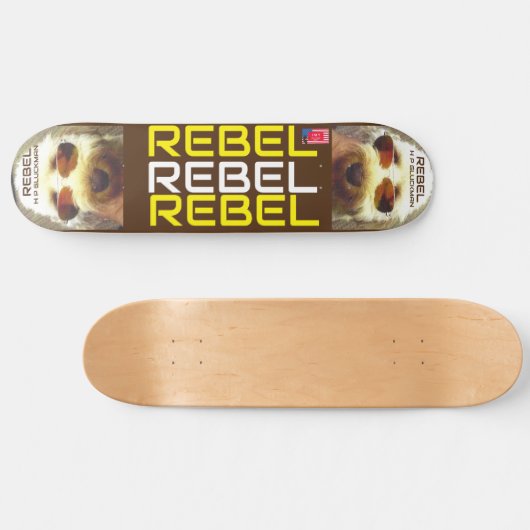 REBEL H P G 8 1/4" Skateboard Deck (Horizontaal)