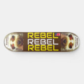 REBEL H P G 8 1/4" Skateboard Deck (Horizontaal)