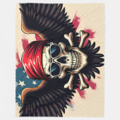 Rebel Heritage Fleece Deken (Voorkant)