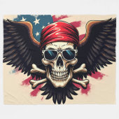 Rebel Heritage Fleece Deken (Voorkant (Horizontaal))