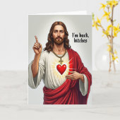 Rebel Icon Funny Message Card Kaart (Gele Bloem)