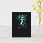 Rebel Jellyfish Sticker Kaart (Gele Bloem)