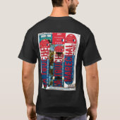 REBEL JMT Basic Donkere T-Shirt (Achterkant)