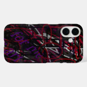 Rebel Kunstenaar - Tekst & Graffiti AbstractDesign Case-Mate iPhone Case (Achterkant (horizontaal))