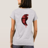 Rebel Lion Red T-shirt (Achterkant)