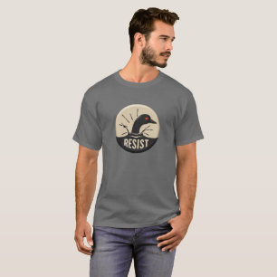 Rebel Loon Headfirst Duik – Weerstands Badge T-shirt