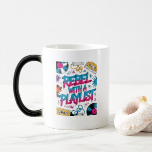 Rebel Met Een Afspeellijst – Retro Muziek Liefhebb Magische Mok
