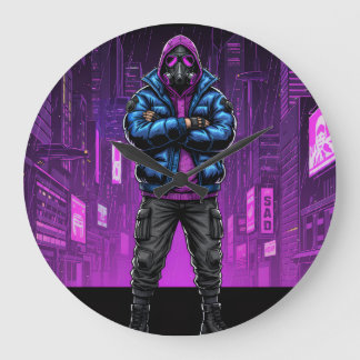 Rebel met Urban Gas Mask – Cyberpunk Streetwear Ku Grote Klok