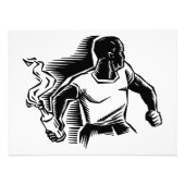 Rebel, Molotov Cocktail, Riots, Communist Style Foto Afdruk (Voorkant)