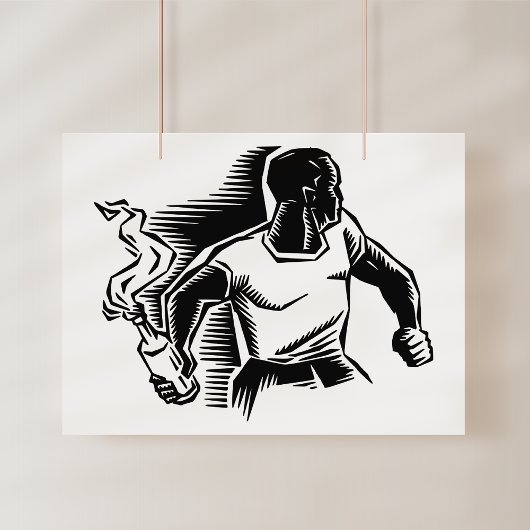 Rebel, Molotov Cocktail, Riots, Communist Style Poster