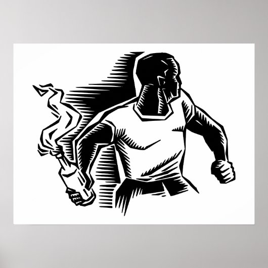 Rebel, Molotov Cocktail, Riots, Communist Style Poster (Voorkant)