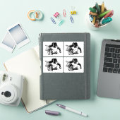 Rebel, Molotovcocktail, Relletjes, Communisme Stij Sticker (iPad Cover)