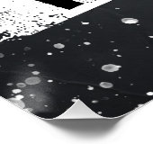 Rebel Muse in Neon Perfect Poster (Hoek)