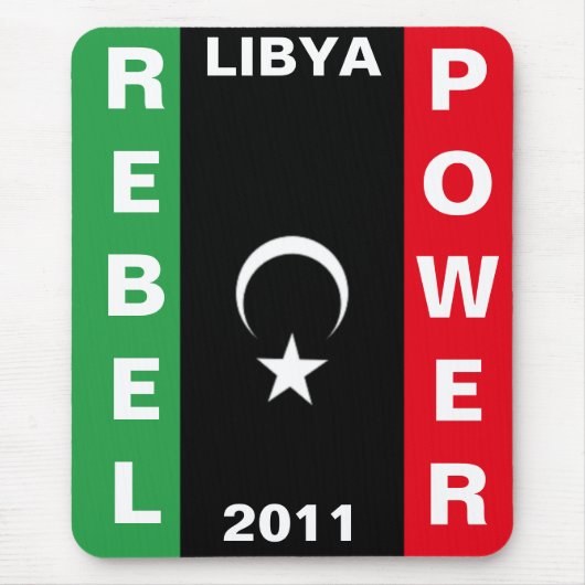 REBEL POWER LIBYA 2011 MUISMAT (Voorkant)