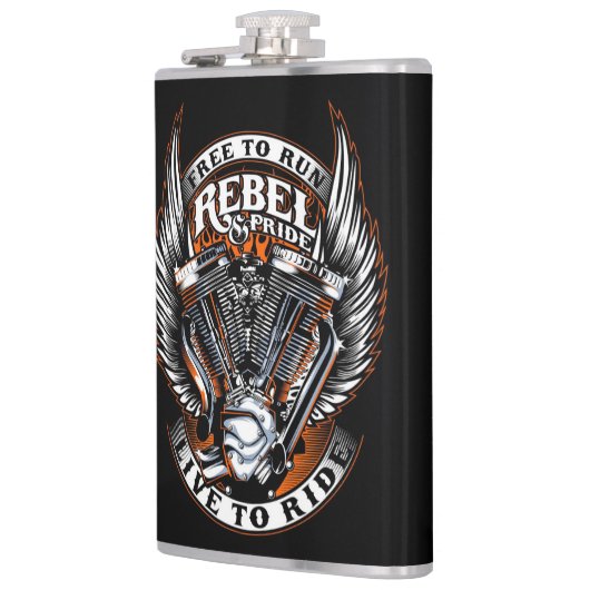 Rebel Pride Live naar Ride Wings Heupfles (Links)