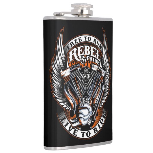 Rebel Pride Live naar Ride Wings Heupfles (Rechts)