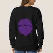 Rebel princess mood sweatshirt (Achterkant)