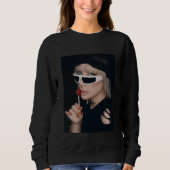 Rebel princess mood sweatshirt (Voorkant)