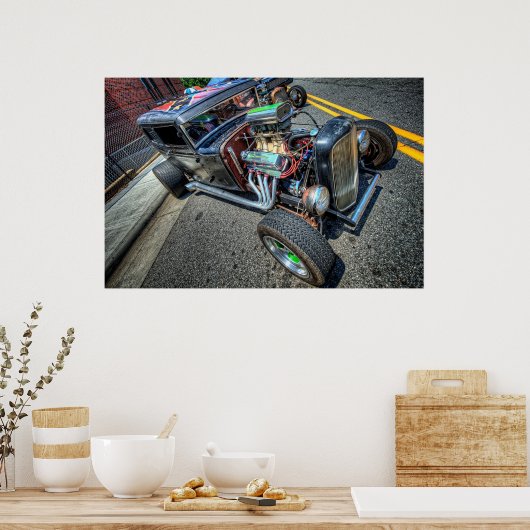 Rebel Rat Poster (Keuken)