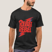 Rebel Rebel Bowie Premium T-shirt (Voorkant)