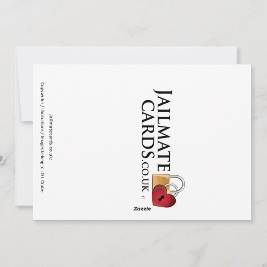 REBEL REINDEER KERST KAART -JAILMATECARDS.CO.UK (Achterkant)