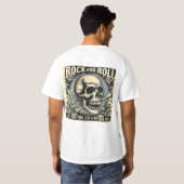 Rebel Rhythms: Laat de Beat los T-shirt (Achterkant volledig)