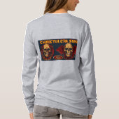 "Rebel Rhythms: Rock & Roll Skull T-shirt (Achterkant)