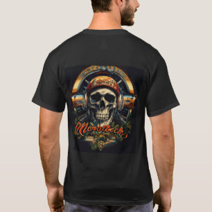 Rebel Riffs: Ontketen het geluid - Skull & Crossbo T-shirt