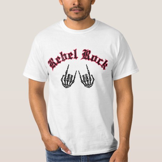 Rebel Rock T-shirt (Voorkant)
