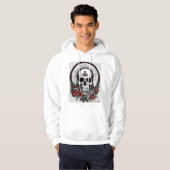Rebel Skull Rock Festival Tee | Electric Guitars Hoodie (Voorkant volledig)