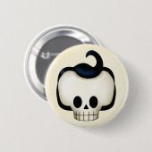 Rebel Skull Ronde Button 5,7 Cm (Voorkant /achterkant)