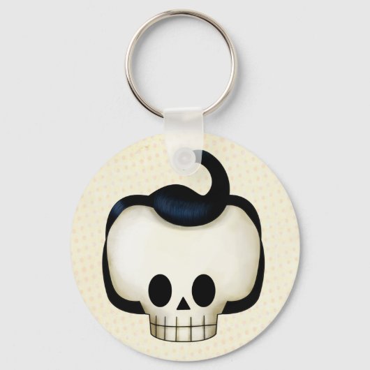 Rebel Skull Sleutelhanger (Voorkant)
