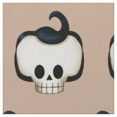 Rebel Skull Stof (Close Up)
