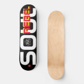 REBEL SOUL Skateboard (Voorkant)