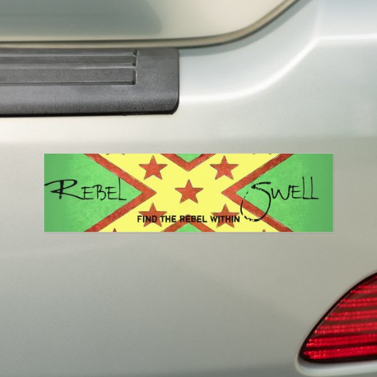 Rebel Swell - Bumber Sticker (Op auto)