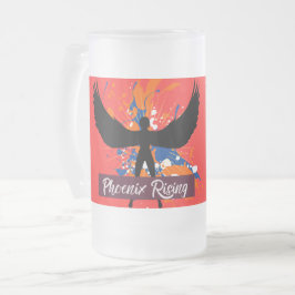 Rebel Tribe™ “Phoenix Rising” Matglazen mok