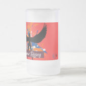 Rebel Tribe™ “Phoenix Rising” Matglazen mok (Center)