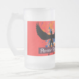 Rebel Tribe™ “Phoenix Rising” Matglazen mok