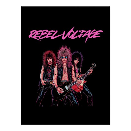 Rebel Voltage Perfect Poster (Voorkant)